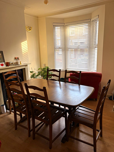 Ercol extending dinner table - extending,