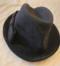 Ladies Black Italian Wool