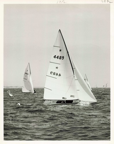 Vtg photo sailboats - photo, yacht