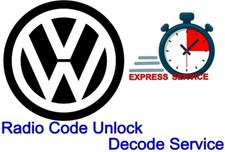 VW Volkswagen Radio Code