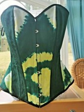 Steel Boned Tight Lacing Satin