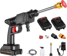 Cordless Power Washer 60Bar High Power Washer Machine with Battery,Charger