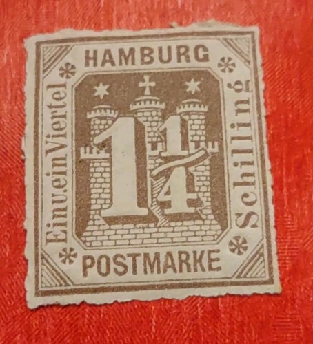 German states1866 hamburg 24 - german, hamburg#24
