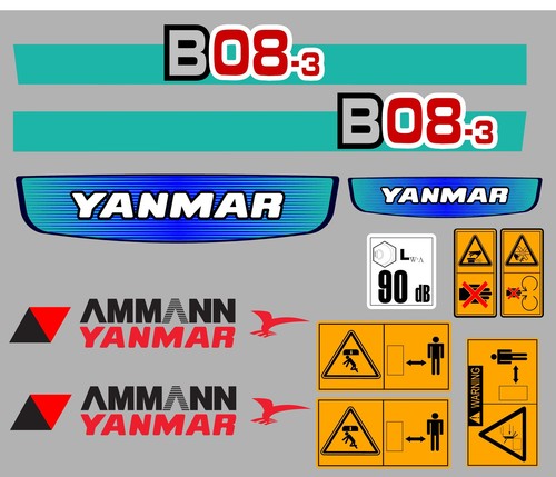 Yanmar b08 mini - b08-3, digger