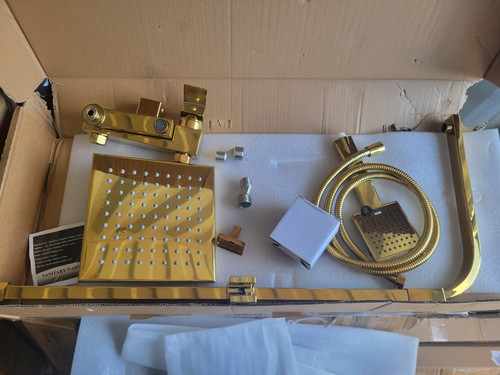 Used gold square - used,