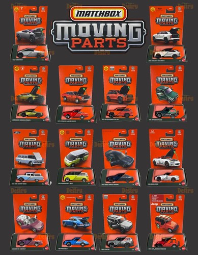 Matchbox moving parts - moving,