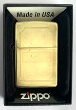 🔥 Rare SOLID BRASS ZIPPO