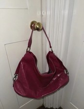 Pink Leather Handbag