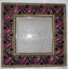 Purple & Pink Jeweled Frame