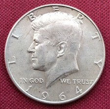 1964 usa kennedy half - kennedy,