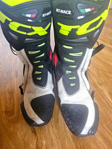 Tcx race motorcycle boots - race,