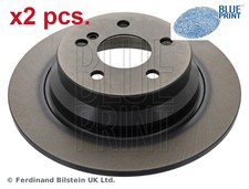 X2 PCS REAR BRAKE DISC SET