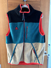 Nike ACG Mowabb Sherpa Pile Fleece Gilet Size Medium