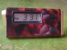 Howard Miller Quartz Digital Travel Alarm Clock Model 622-791
