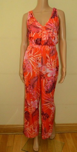 New lipsy orange floral - new,