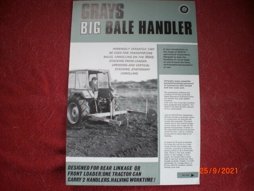 Old leaflet grays big - leaflet,
