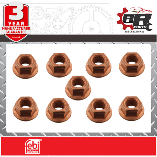 Exhaust manifold nut - nut, m8x1.25