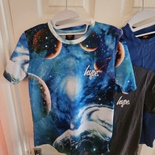 Hype Boys 3pk tshirts inc Multicolured Space T-Shirt 13 Years 