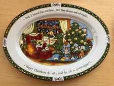 Portmeirion Studio ‘A Christmas Story’ Porcelain Serving Platter