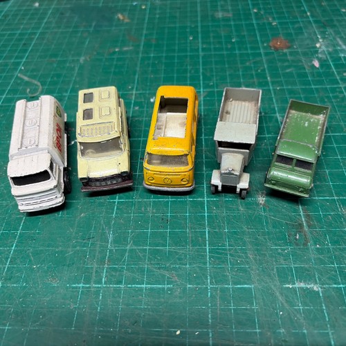 Old toy lorries - old,