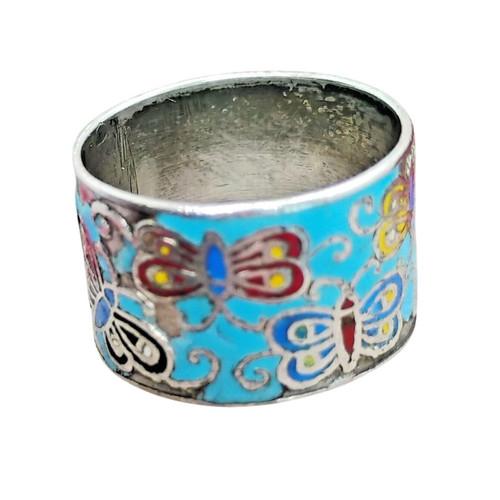 Vtg butterfly cloisonne - vtg,