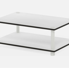 Elegant white two-tiered