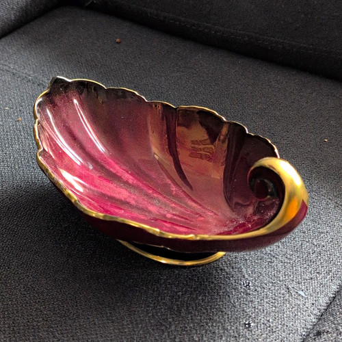 Carlton ware rouge royale leaf - ware,