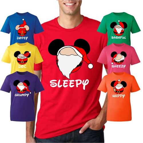 Seven dwarfs shirt happy - 7,