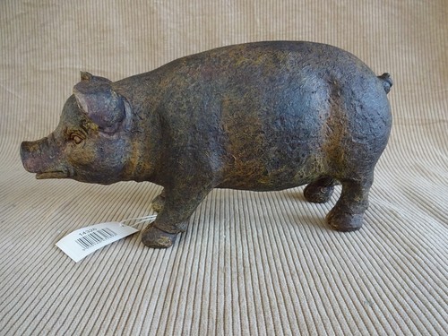 New large pig ornament - new,