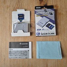 Nintendo Official SD Card Reader DOL-019 With Panasonic SD Card - Rare - Unused
