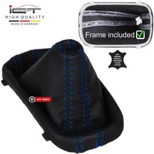 D Leather gear shift boot