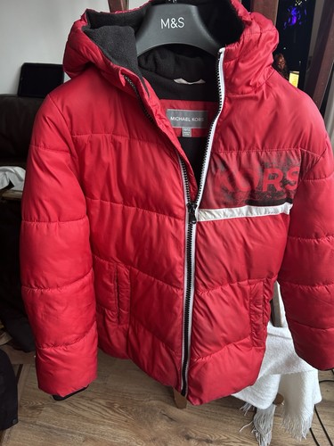 Michael kors red puffer jacket - michael,