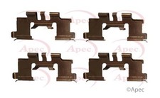 Front axle brake pads - pads, fitting