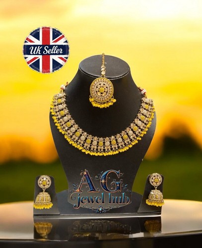 Asian party wear necklace set - party,