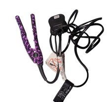 Ionika Purple Camouflage Mini Heated Hair Straighteners Tested Travel Size