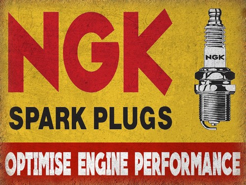 Ngk spark plugs retro metal - plugs,,