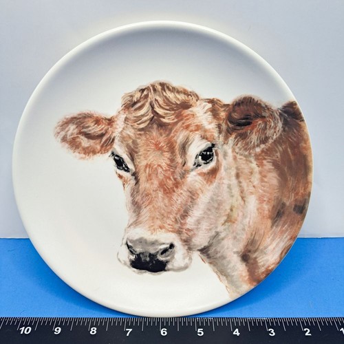 222 fifth cow plate 10in - cow,