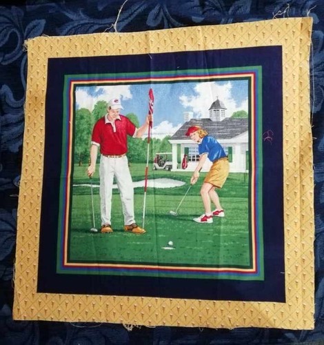 Fabric picture panel golf - fabric, picture panel golf