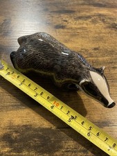 Badger Figure Quail Ceramics
