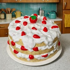 Vintage MCMCeramic Strawberry