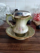 Staffordshire Ironstone Jug and Bowl