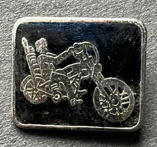Motorcycle pin badge chopper - motorcycle,