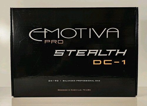 Emotiva pro stealth dac - emotiva, dc-1
