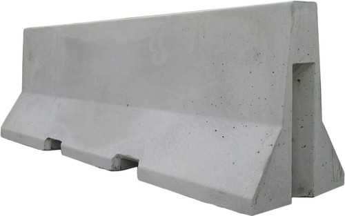 Concrete jersey barrier - concrete,