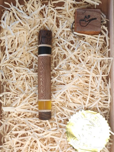 Handcrafted pipe tamper - handcrafted, exotic