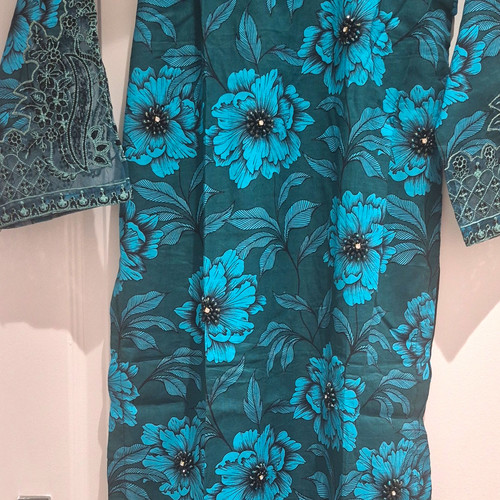 Women teal blue floral - teal/blue,