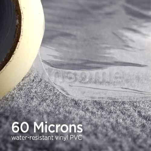 Clear carpet protector film - clear,