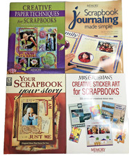 HUGE LOT 12 Memory Makers Books + Ultimate Scrapbooking + Making Cards + Cut-art