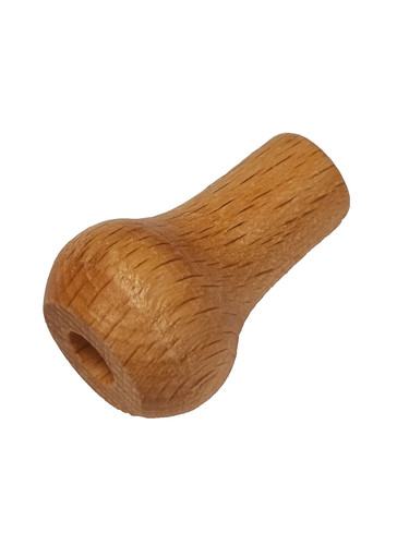Wooden cord pull end 5cm - cord, 3.5cm