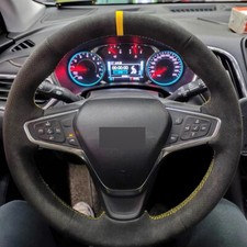 Alcantara steering wheel cover - alcantara,